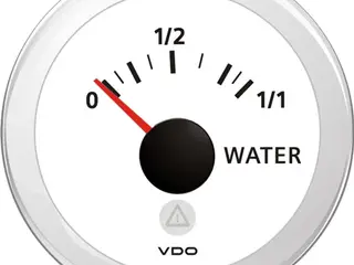 VDO vandtankmåler 4–20 mA – hvid, Ø52 mm