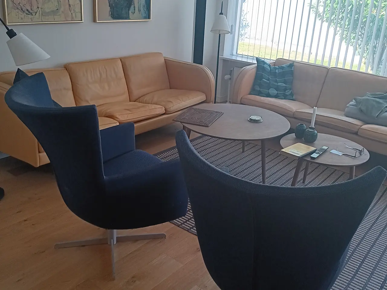 Billede 2 - Loungestole på drejesokkel