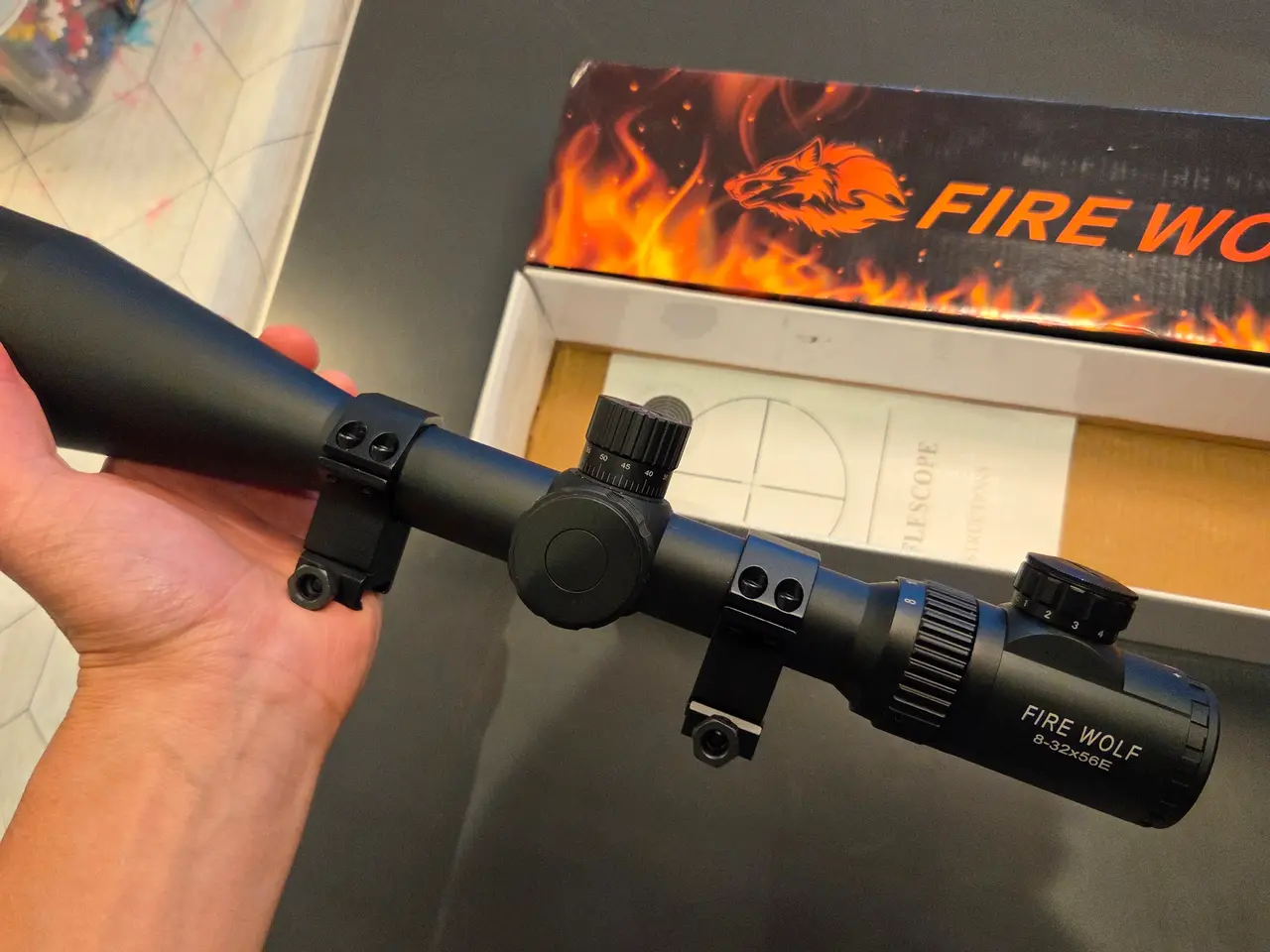 Billede 3 - FireWolf HZ 8-32x56E kikkertsigte
