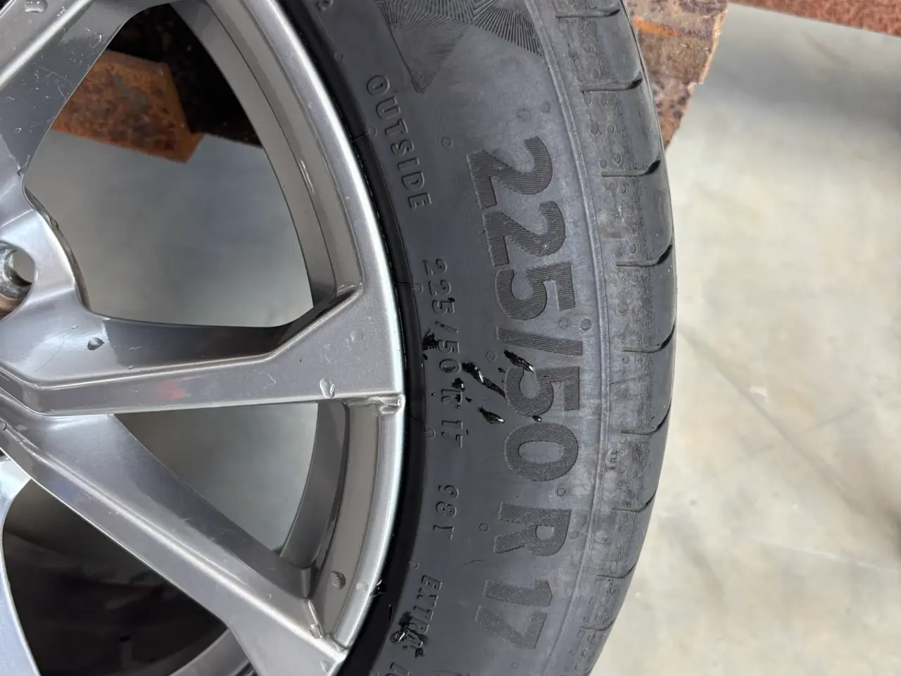 Billede 3 - BMW alufælge 225/50-17