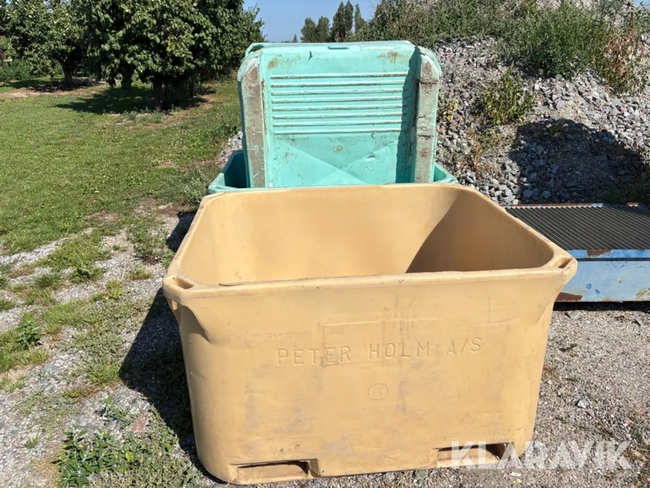 Billede 2 - Store plastkar - 6 styk