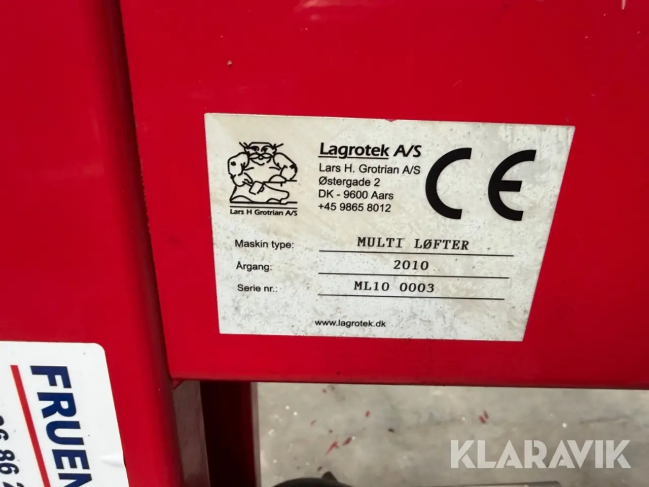 Billede 5 - Multiløfter Lagrotek - 250kg