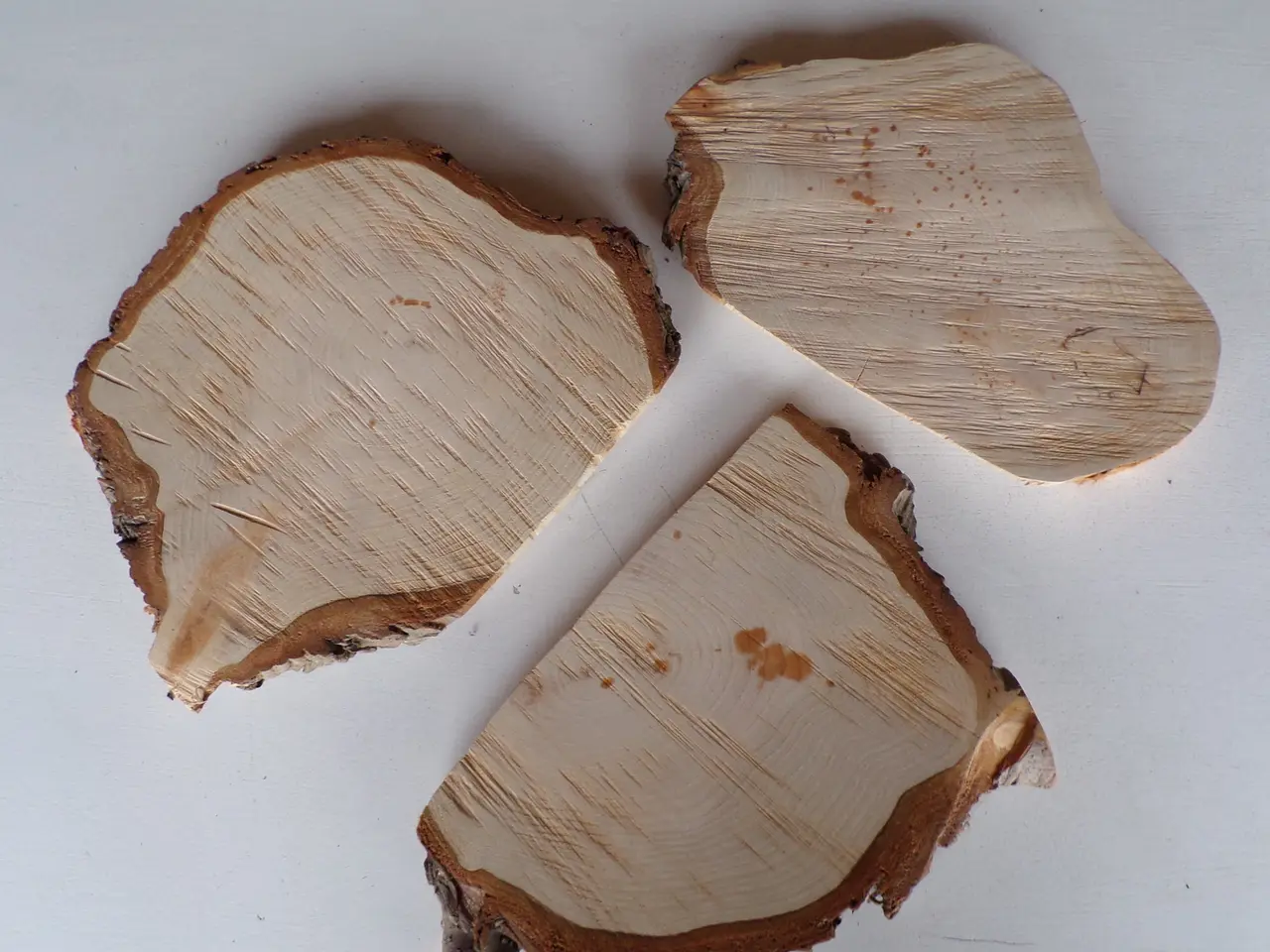 Billede 2 - 3 Thuja træskiver