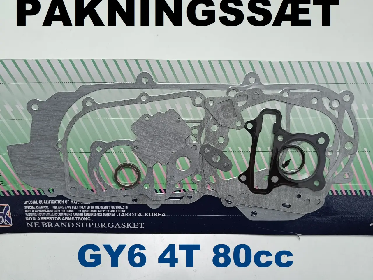 Billede 1 - NY! Pakningssæt til 80cc 400mm GY6 4T Motor