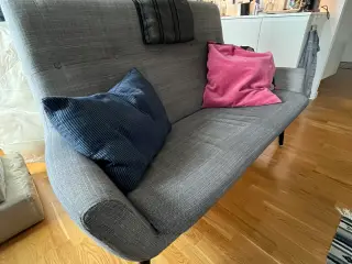 Lounge sofa i grå 