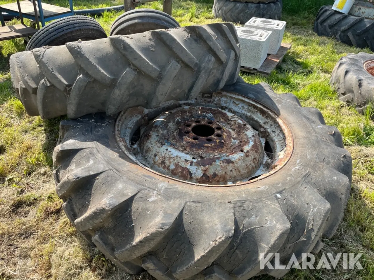 Billede 3 - Traktordæk Michelin Bibagrip 4 styk