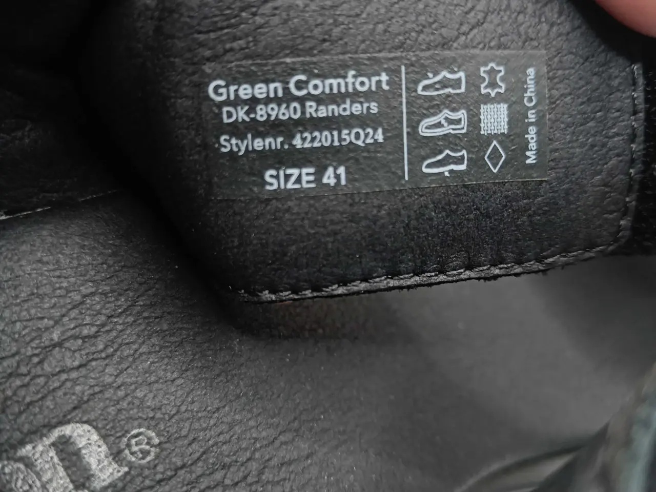 Billede 12 - Green Comfort sort 41str 