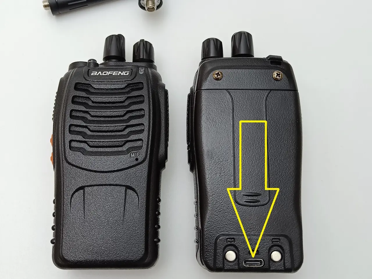 Billede 2 - NY! 4 x Baofeng Radio FULDT SÆT -  USB-C - BF-88E 