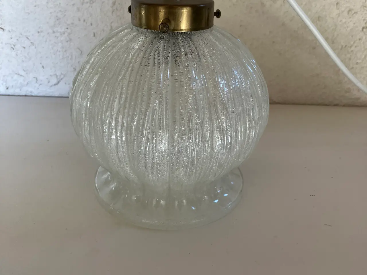 Billede 2 - Vintage glaspendel