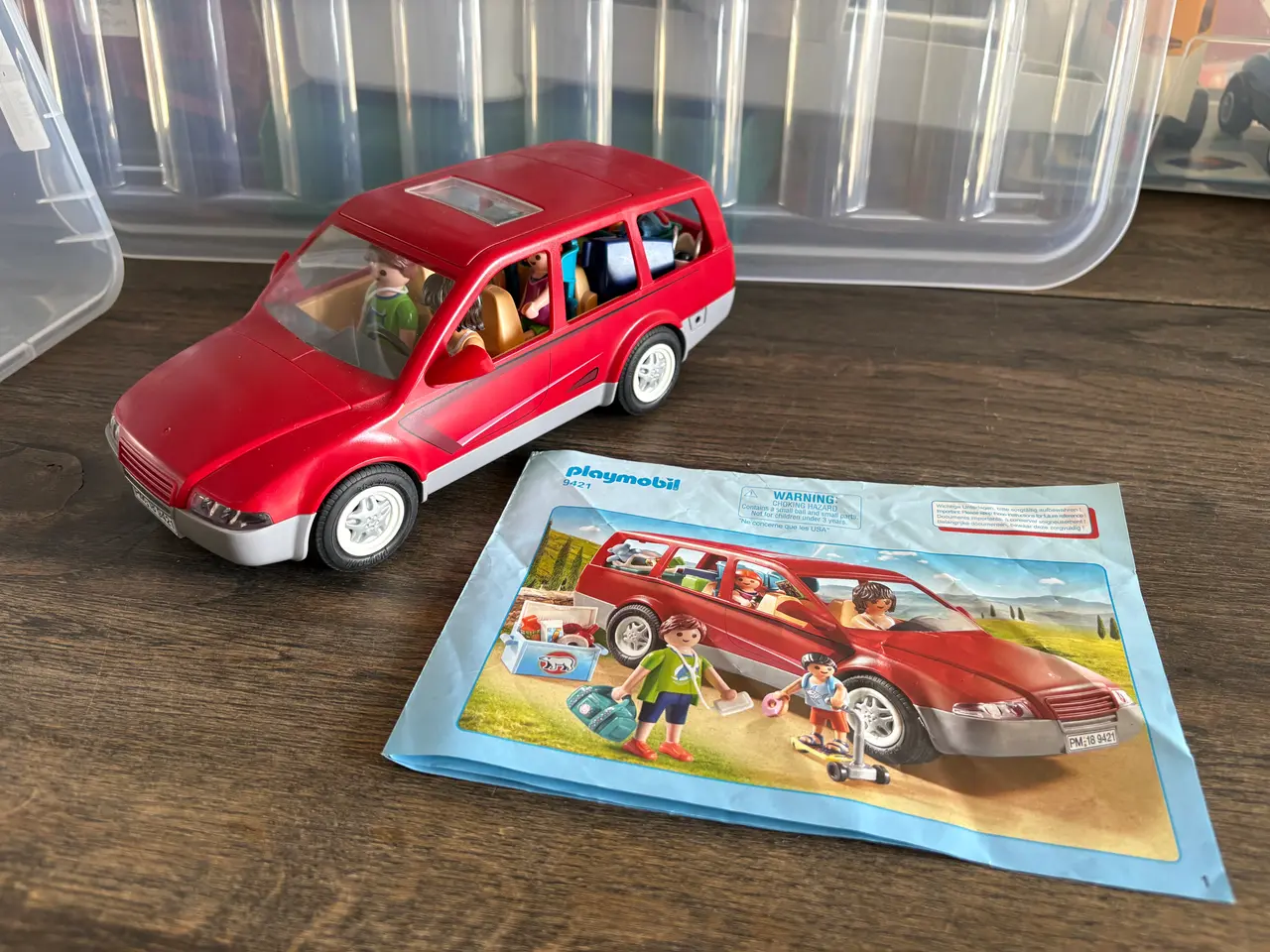 Billede 1 - PLAYMOBIL 9421 familiebil