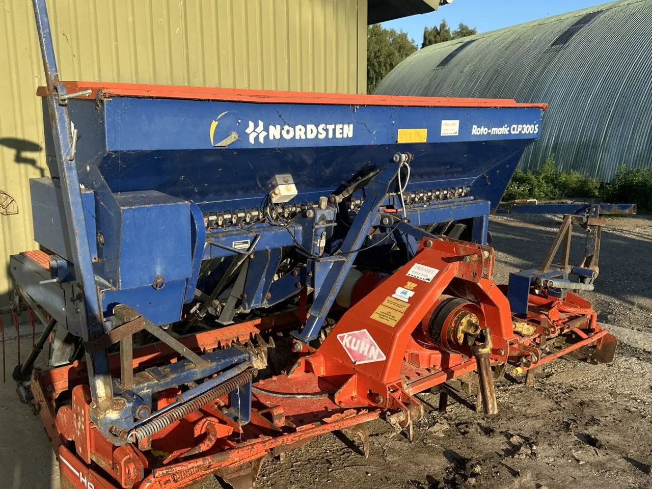 Billede 1 - Kuhn HR 3002 med Nordsten CLP såmaskine