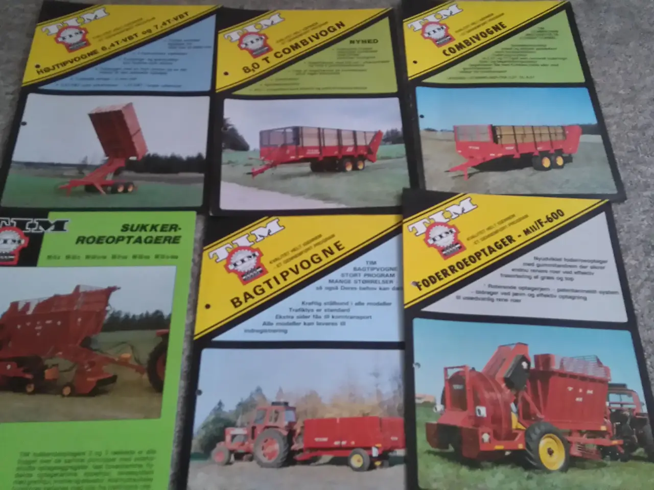 Billede 6 - traktor og maskin brochurer købes/byttes