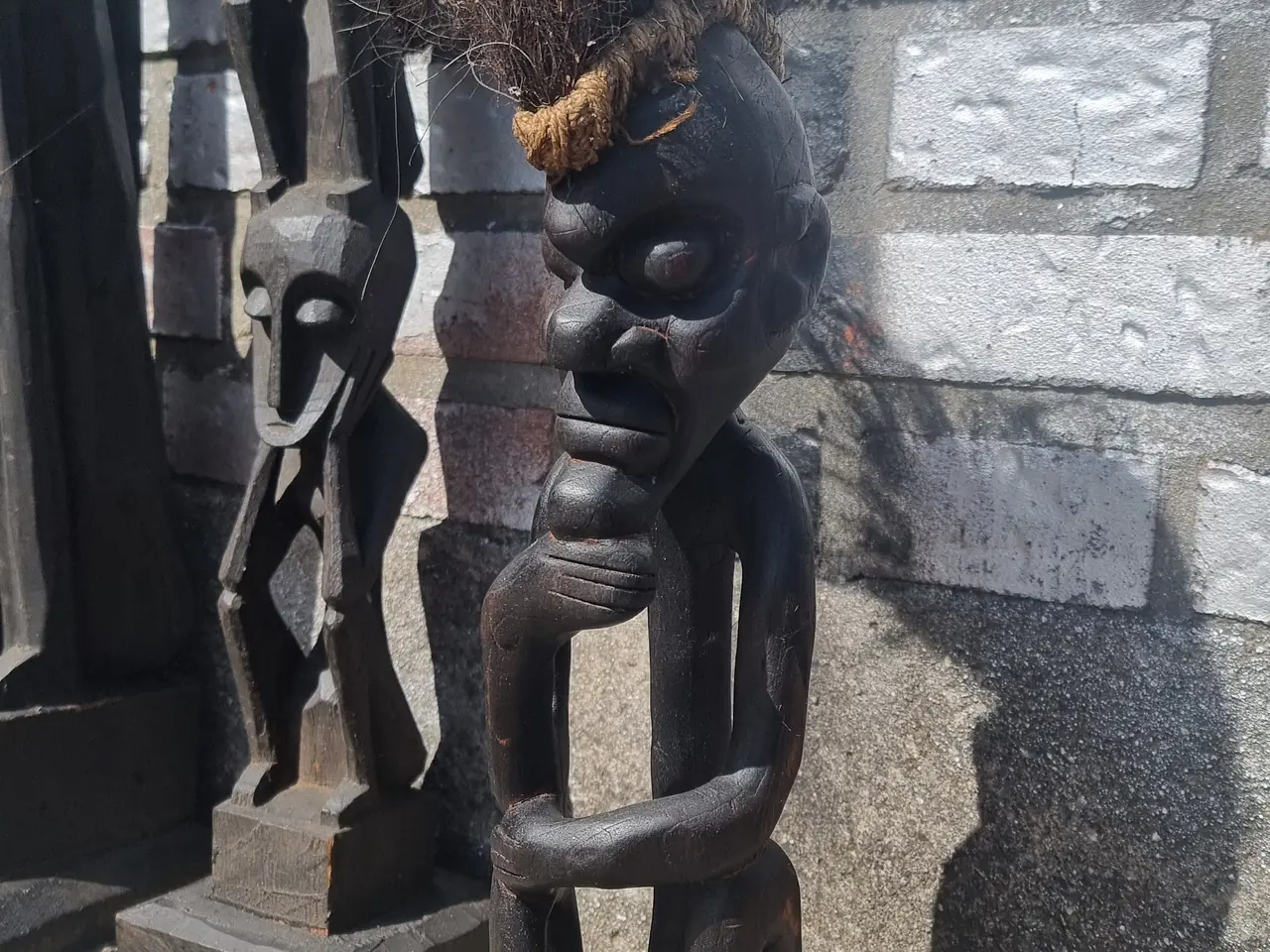 Billede 10 - Afrikanske figurer og masker.