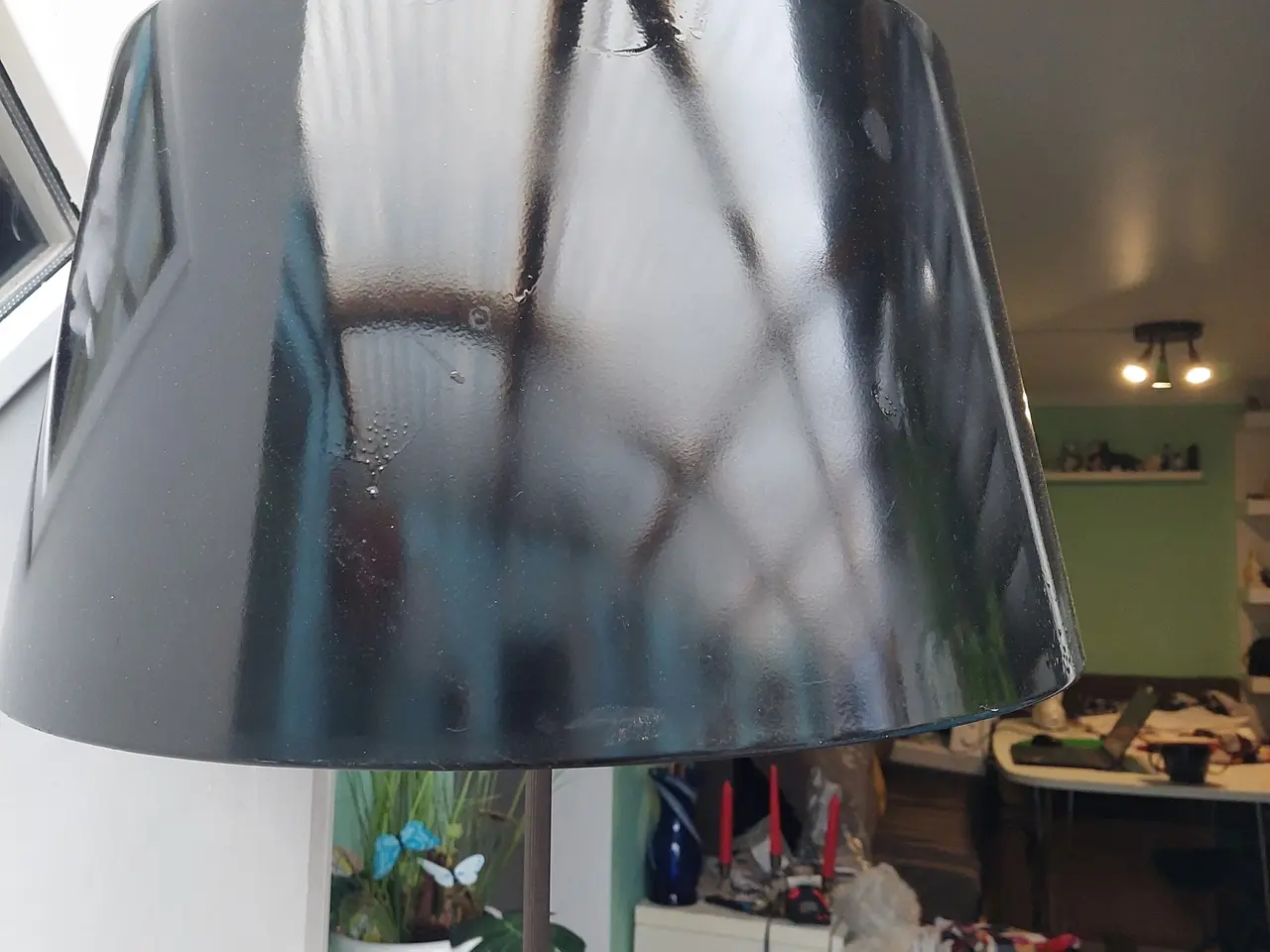 Billede 2 - stor ældre gulv/stander lampe