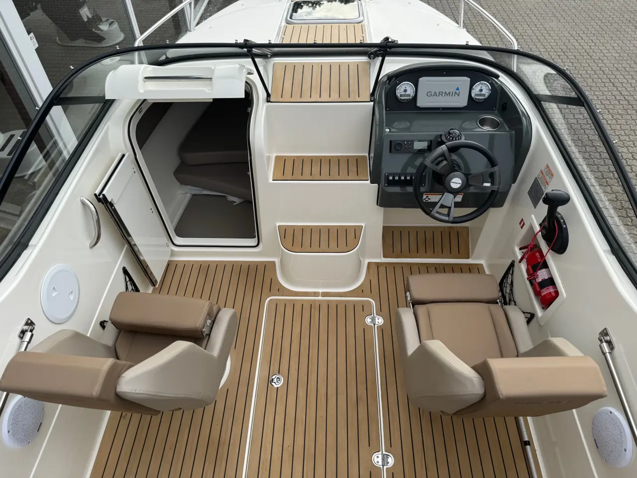 Billede 5 - Activ 595 Cruiser med F115 Mercury-EFI 4 takt XL CT - INKL.1800 kg Brenderup 221800SR Premium bådt..