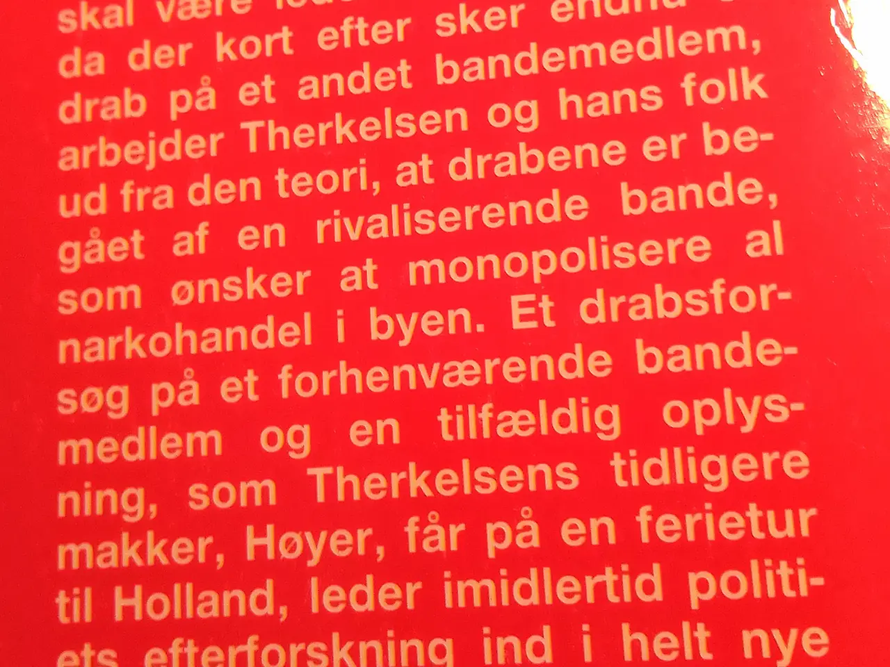 Billede 2 - Kirsten Holst: Som ringe i vandet. Spændingsroman.