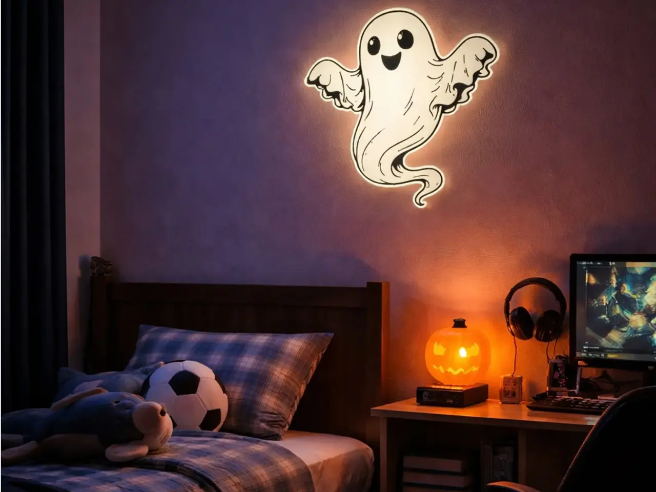 Billede 2 - Skab glæde på børneværelsets vægge (Glow in Dark)