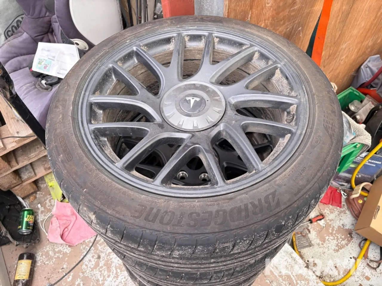 Billede 4 - Sommerhjul Bridgestone Turanza til Tesla Model 3 - 4 styk
