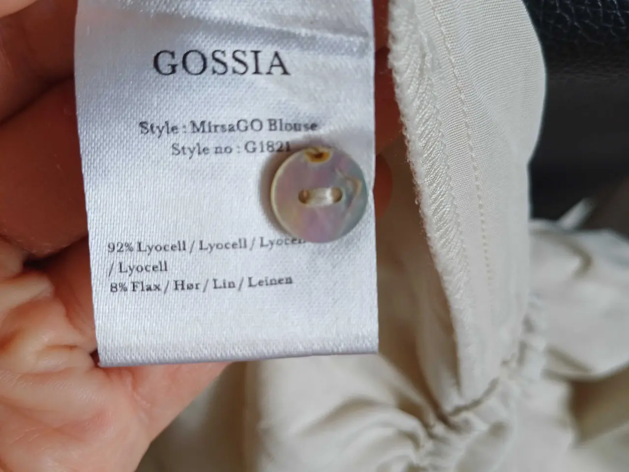 Billede 7 - Gossia beige top str S