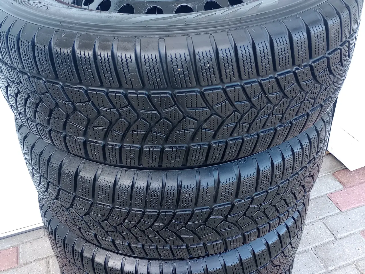 Billede 1 - 16" vinterhjul, 5x114,3 Tpms , gode dæk NEDSAT,