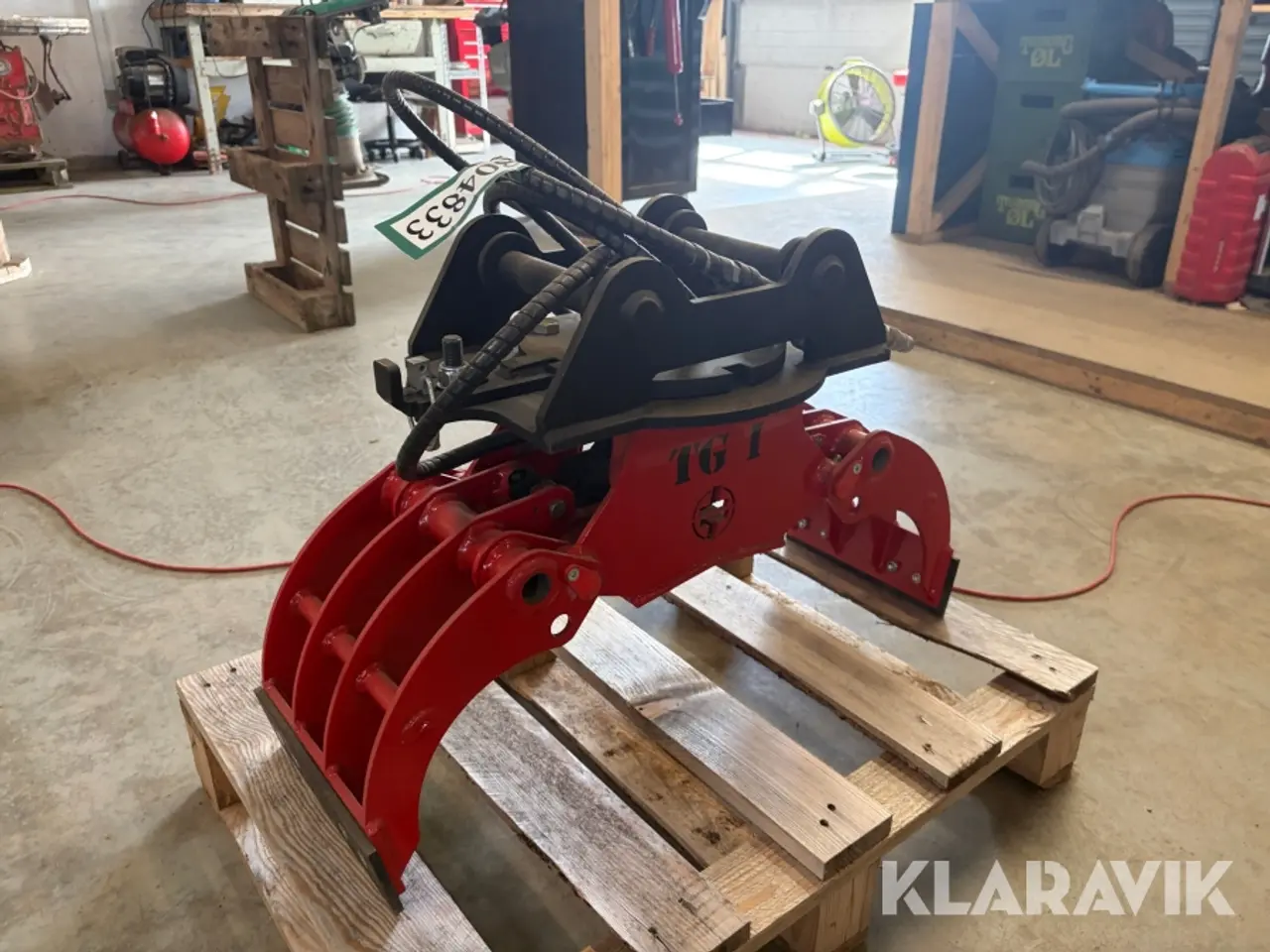 Billede 3 - Hydraulisk Sortergrab Tontec TG 1 - til minigraver