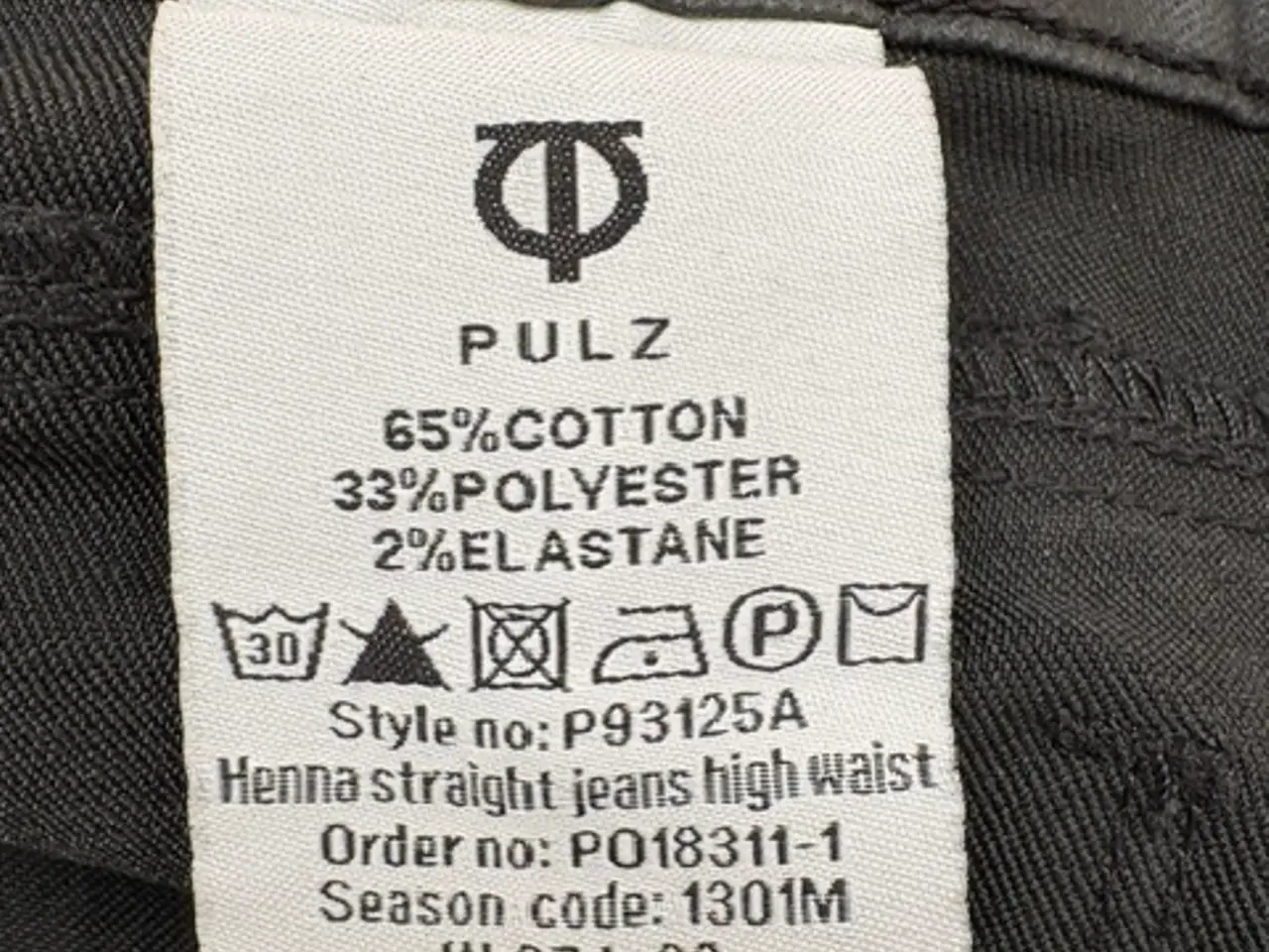 Billede 5 - Pulz Jeans sorte str. W27 L32