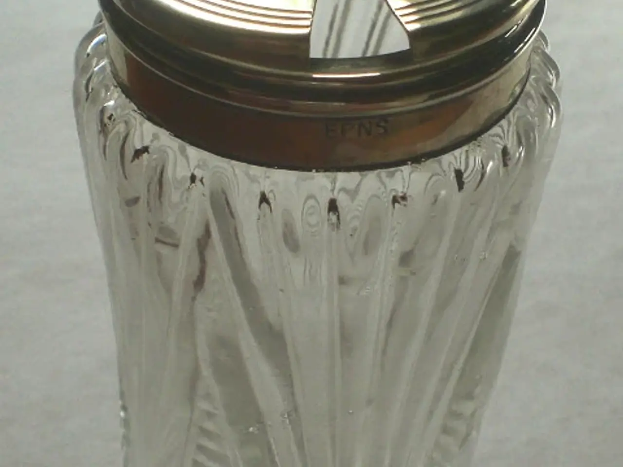 Billede 3 - Plat de ménage, sølv-glas