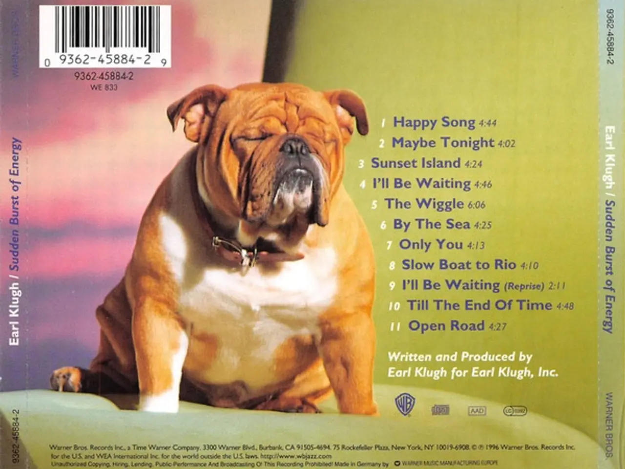 Billede 2 - Earl Klugh – Sudden Burst Of Energy – CD