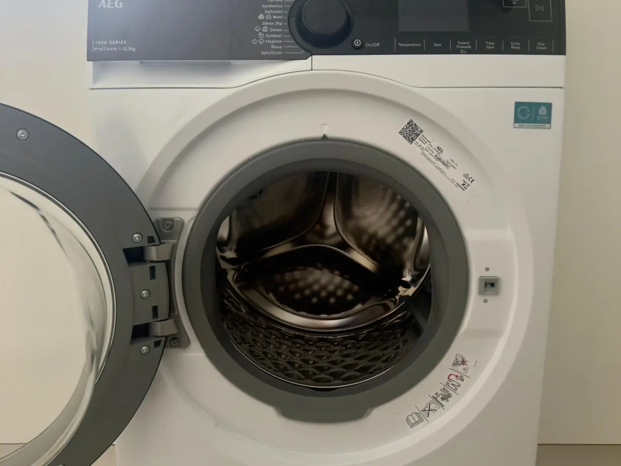 Billede 2 - AEG 7000-serie Prosteam 10,5 kg. Knap 1 år gammel
