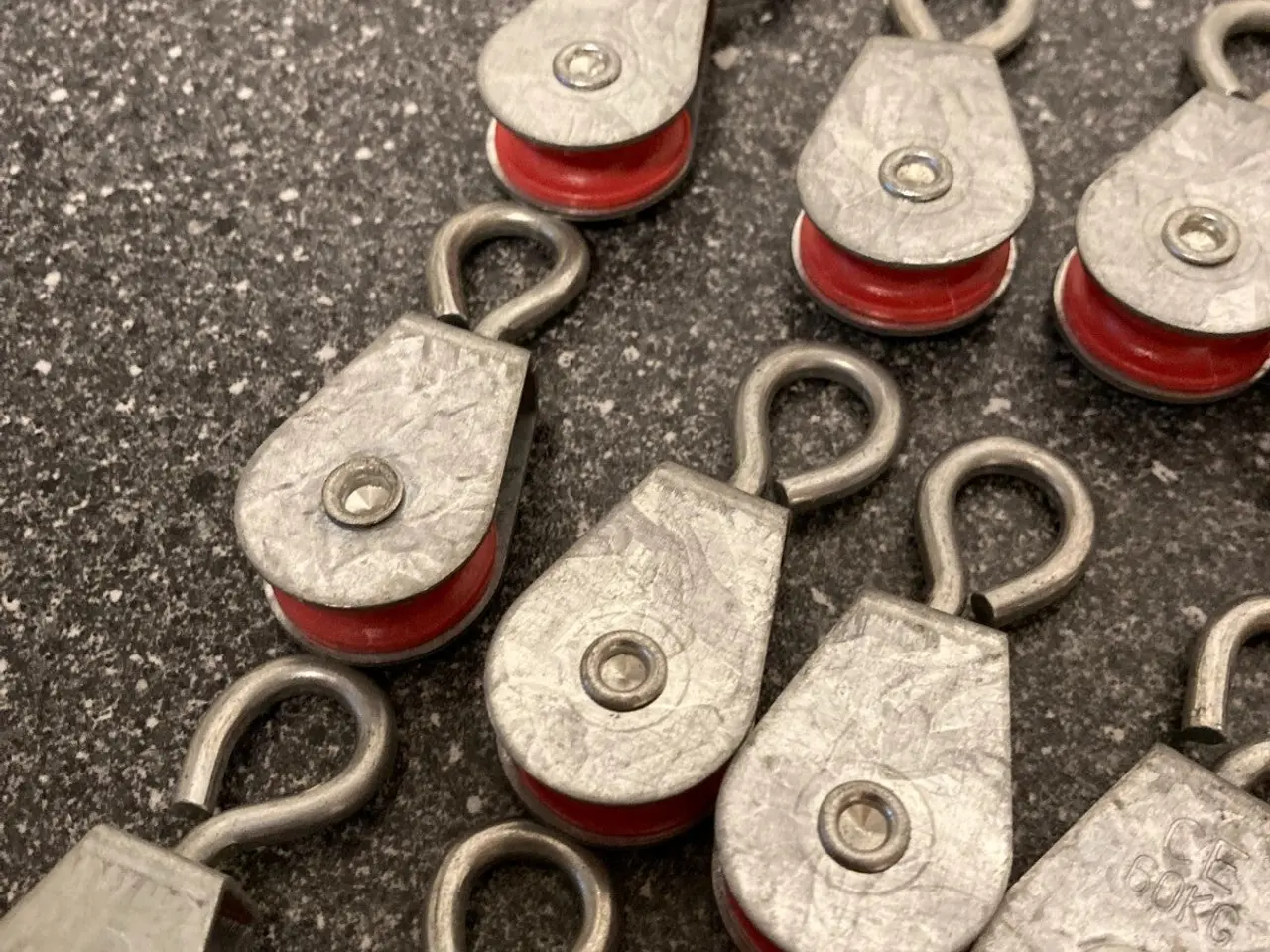 Billede 7 - parti of 25x Heavy Duty Small Pulleys - CE Marked,