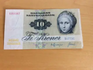 10 seddel