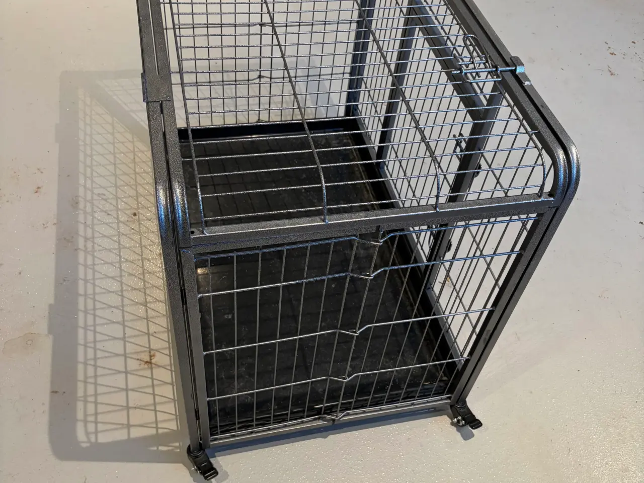 Billede 4 - MEDIUM - Kravlegård Til Hunden med Oplukkelig Top 