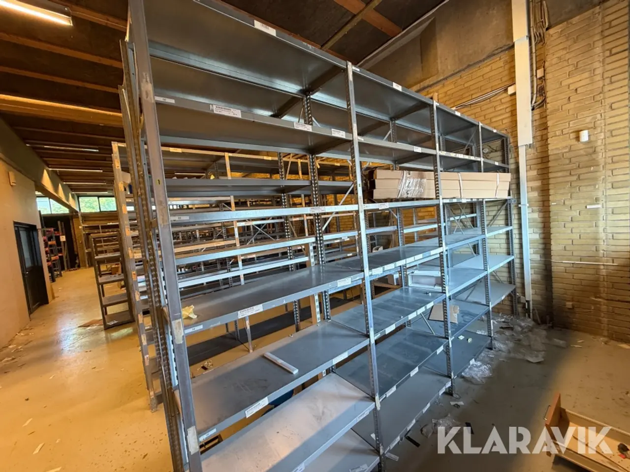 Billede 8 - Lagerreolsystem 40 stk. gavle + 253 stk. hylder
