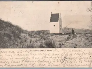 Skagens Gamle Kirke - Postkort - Brugt
