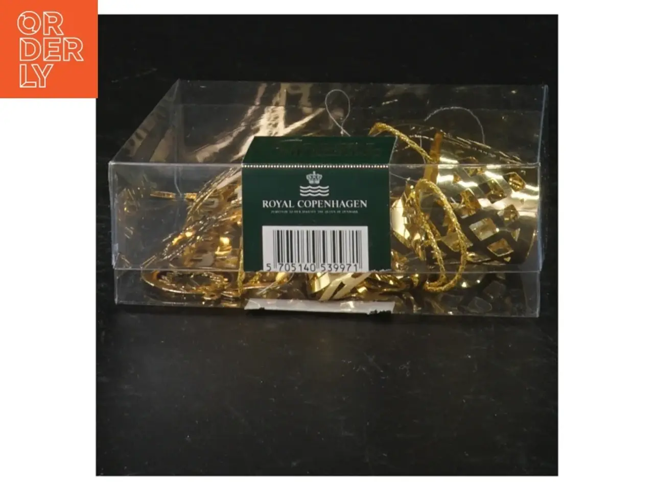 Billede 1 - Julepynt i guld fra Royal Copenhagen