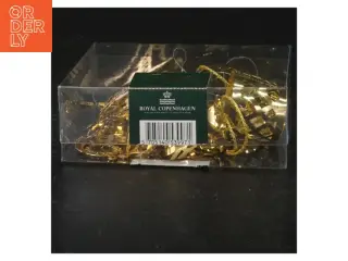 Julepynt i guld fra Royal Copenhagen