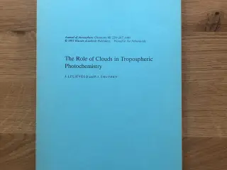The Role of Clouds in Tropospheric Photochemistry