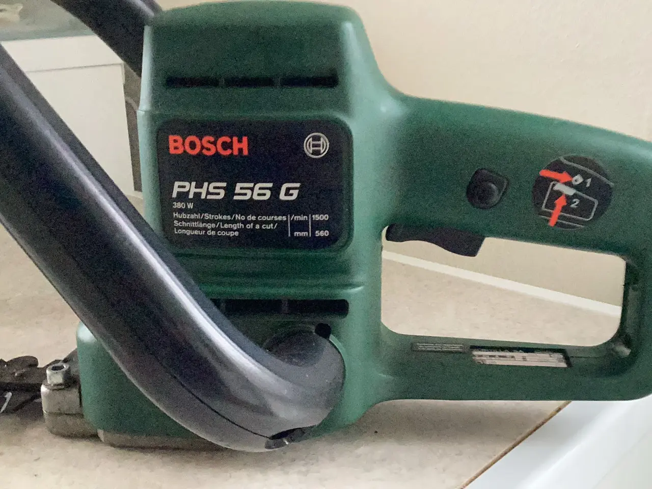 Billede 1 - Bosch PHS 56G 380 W Hækkeklipper