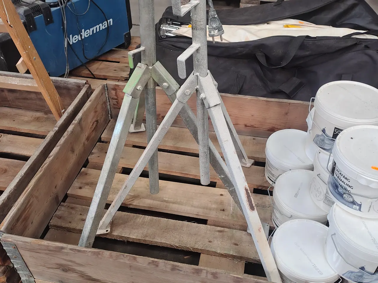 Billede 3 - Arbejdslamper på stativ