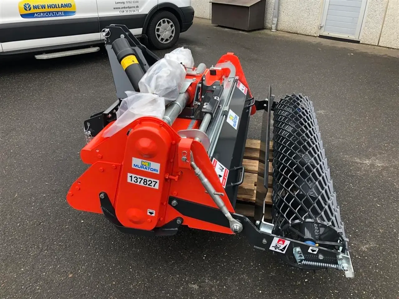 Billede 4 - Muratori MZ62SXL -145 med udjævningsbjælke og pto aksel