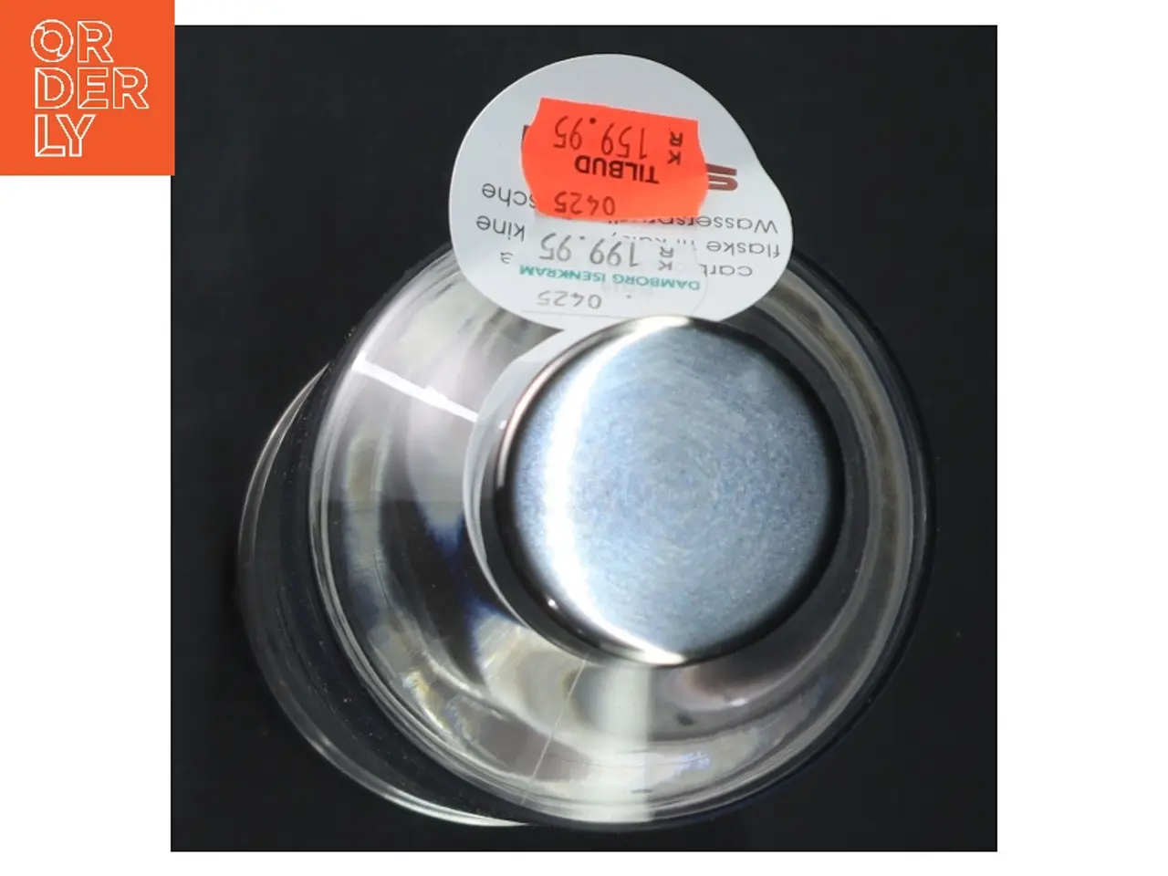 Billede 2 - Vandflaske med stål og glas (str. 27,5 cm)