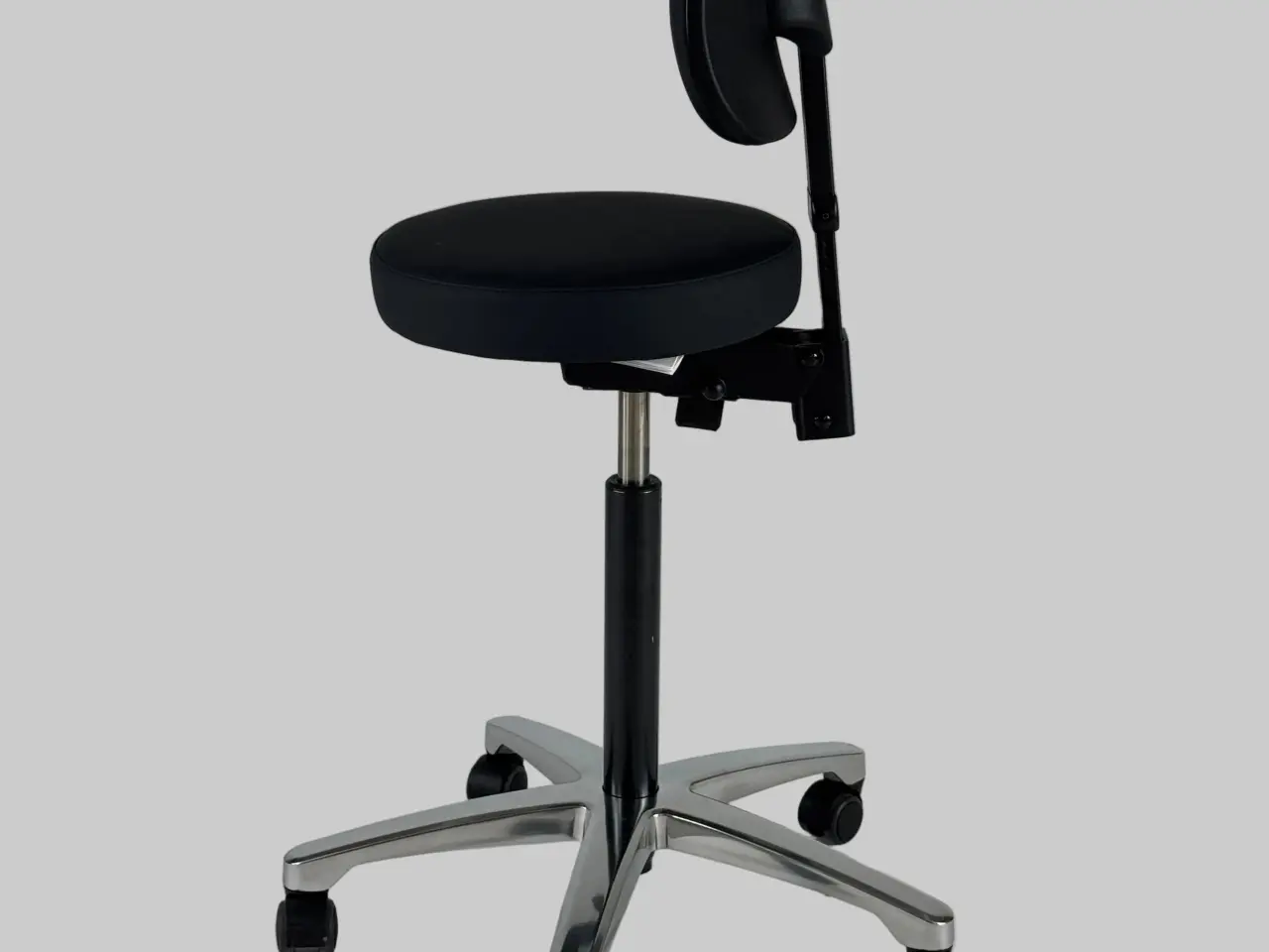 Billede 4 - RH Support 4511 Kontorstol – Sort/Krom Stel