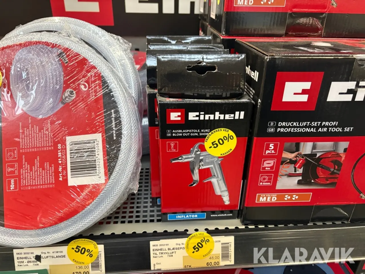 Billede 3 - Håndværktøj Einhell - stort blandet lot, nyt værktøj
