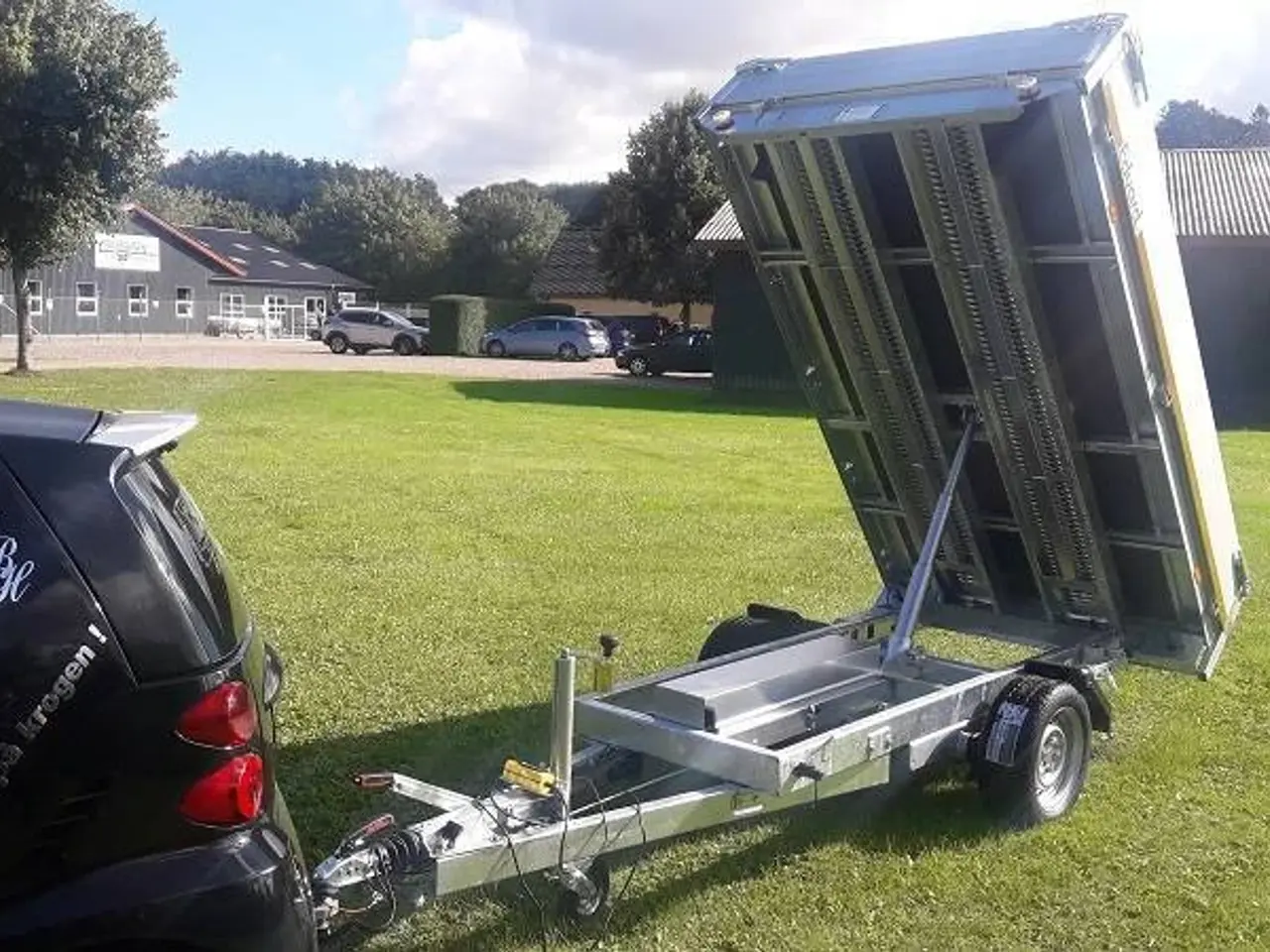 Billede 3 - EDUARD trailer 2615-1500.63 EL Tip m. Ramper