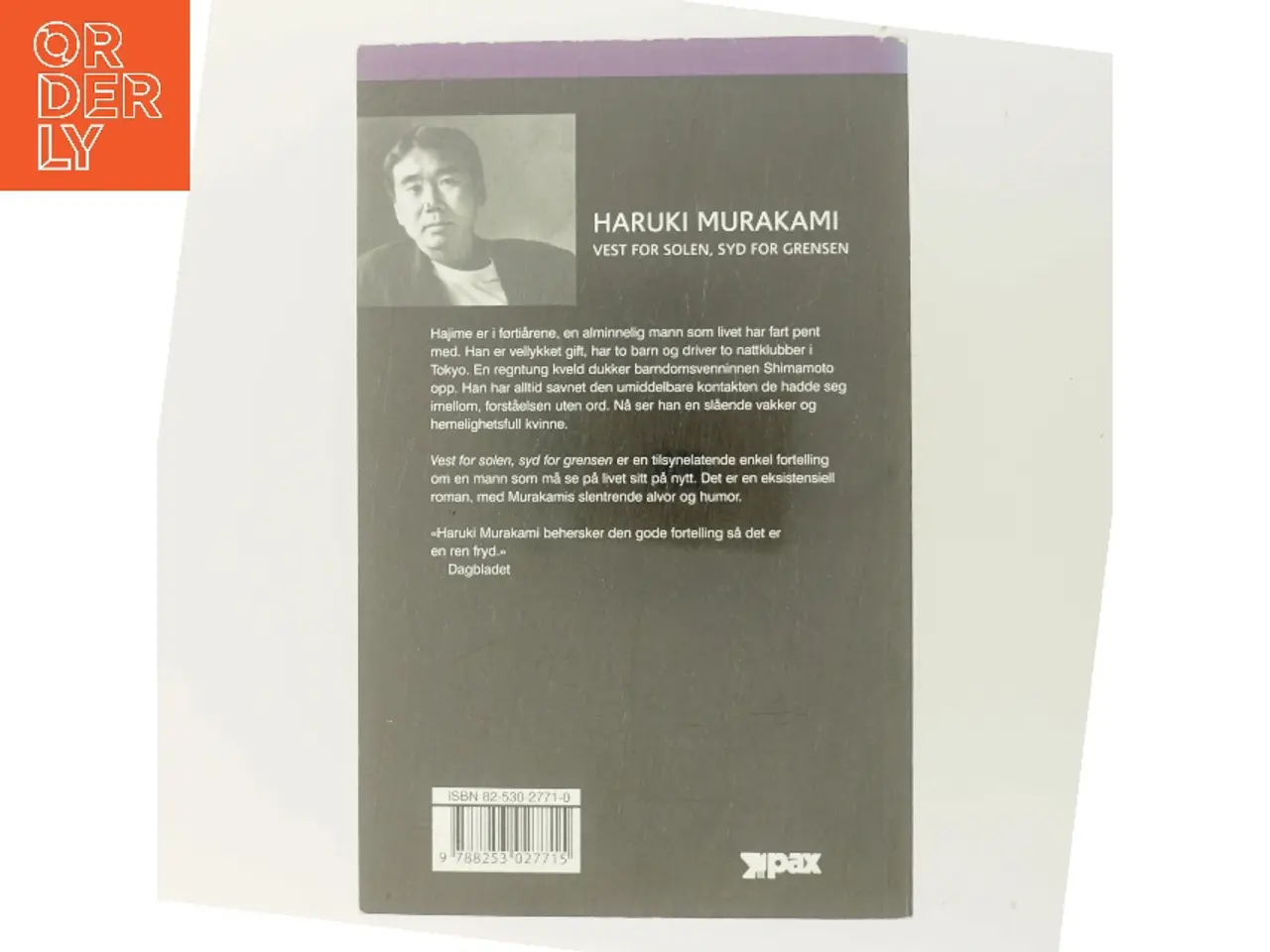 Billede 3 - Vest for solen, syd for grensen af Haruki Murakami (Bog)