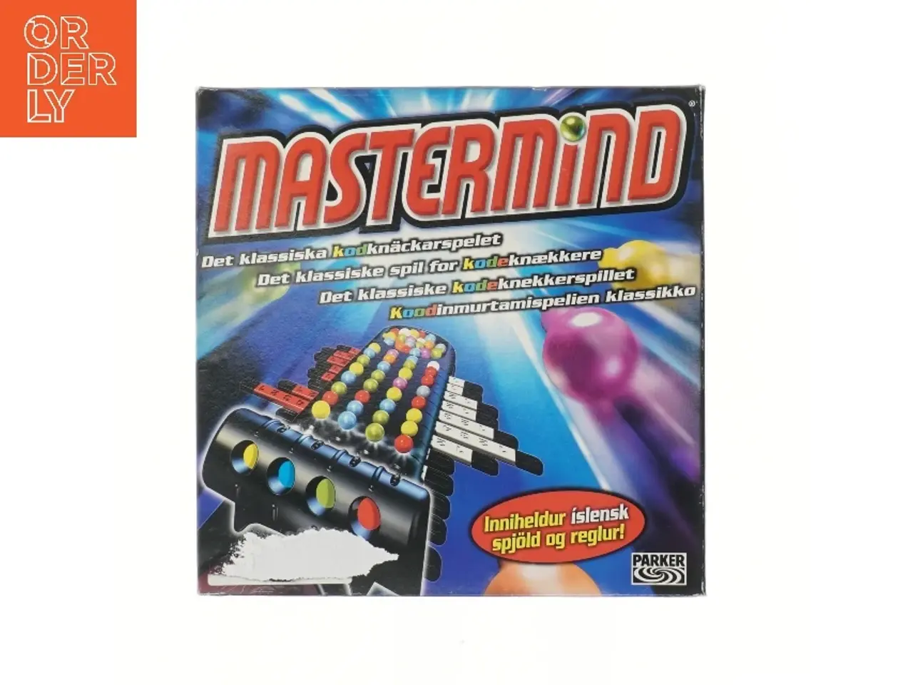 Billede 1 - Mastermind brætspil fra Parker (str. 27x27 cm)