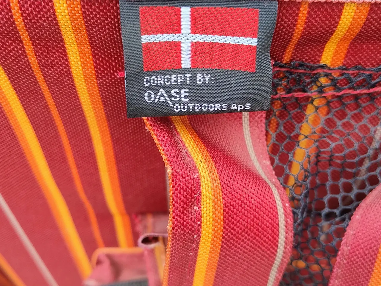 Billede 5 - Outwell feltseng rødstribet 