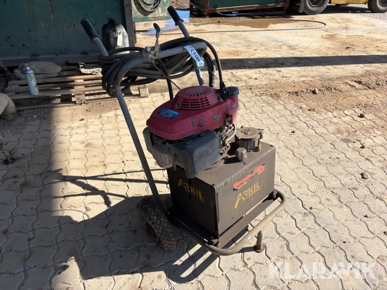 Billede 1 - Hydraulikpumpe Frederikshavn Motor Compagni benzindrevet
