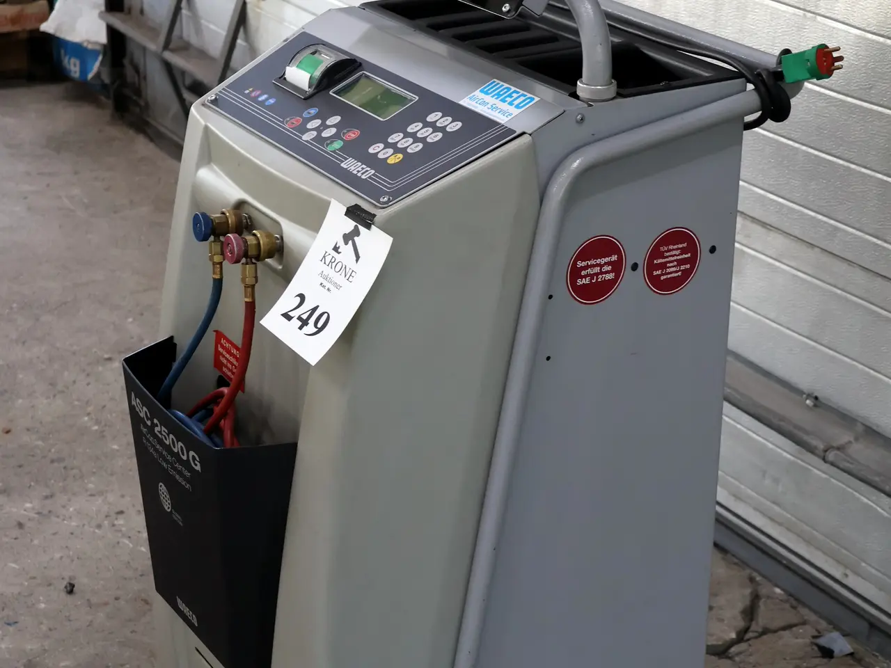Billede 3 -  Waeco ASC 2500G LE, Aircon service center