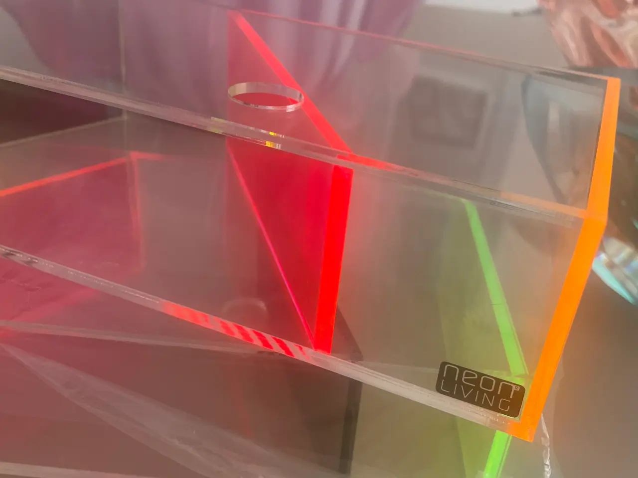 Billede 3 - Neon Living Diamond box / smykkeskrin.